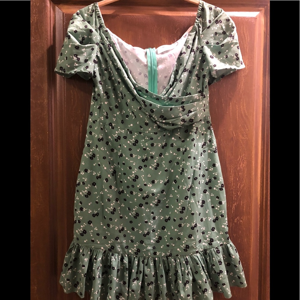 Floral Ruffled mini Dress